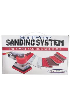 SurfPrep SPSS3X4 Non-Vacuum Sanding System Suitcase Kit, 3 x 4 in Hook and Loop Pad, 10000 rpm Speed