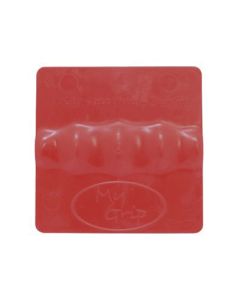 FastCap MY GRIP RED My Grip, 5 in x 5 in, Red