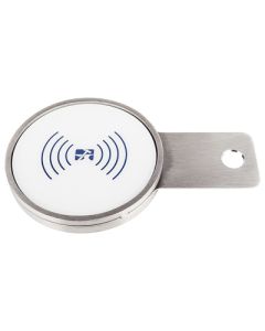 Federal Brace 40252-SS Metal Counter-Mount Cell Phone Charger, 5 VDC, 5-1/4 x 3-1/4 x 1/2 in, Stainless Steel
