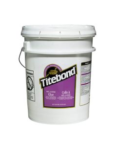 Titebond 4017 Melamine Glue, 5 gal Pail, Liquid Form, White, 10 - 15 min Curing, 40 deg F