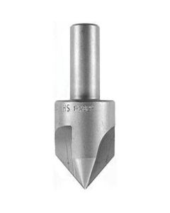 Fuller 04003752 High-Speed Steel Center Reamer Countersink, 3/8 in Dia x 1-3/4 in OAL, 1/4 in Dia Shank, 3-Flute