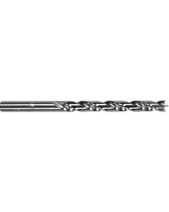 Fuller 251 High-Speed Steel Fractional Regular Length Drill Bit, 3/16 in Dia x 3-1/2 in OAL, 2-5/16 in L Flute, Brad Point