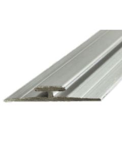 Futura Transitions 410920 Aluminum Divider, 12 ft L x 1 in W, Bright Aluminum