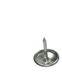 HKG 233-0501-284 Steel 1-Prong Tack Glide, 5/8 in Base, Nickel-Plated