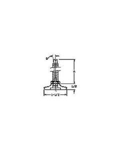 HKG G-38-3 1/2 Swivel Adjustable Leveler, 3 in L