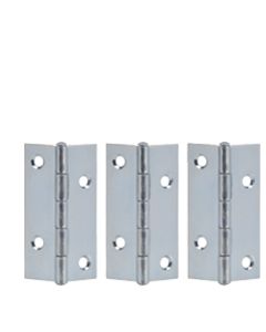 Hettich 1134407 Steel Bi-Fold Hinge Kit, Zinc-Plated