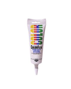 Kampel ColorFlex CF8000 Acrylic Latex Caulk, 10.5 oz Cartridge, Water Base, Dolphin