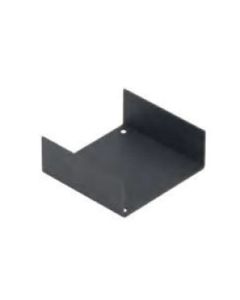 Kesseböhmer StraightLine Flat U-Shaped Shallow Divider | 3-5/8" W x 3-7/8" D x 1-7/16" H | Graphite Black | 2505479844