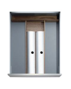 Kesseböhmer StraightLine Drawer Set | 6" W | 1-Compartment | Dublin