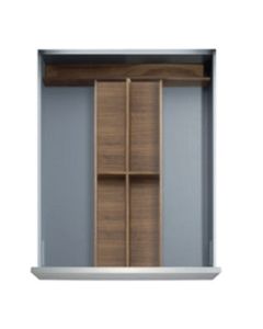 Kesseböhmer StraightLine Drawer Set | 6" W | 1-Compartment | Honolulu
