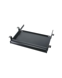 Knape & Vogt 5700 BLK 18 Steel Keyboard Drawer, 21-3/4 in W x 18 in D, Painted Black