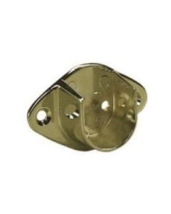 Knape & Vogt Zinc U-Shape Wall-Mount Open Flange