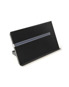 Knape & Vogt C200 Steel Ergo Document Holder, 9.9 in L x 16.6 in W x 2.3 - 7.2 in H, Black