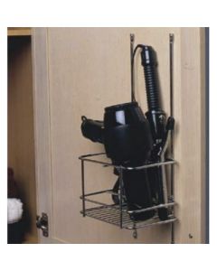 Knape & Vogt GR12-FN Grooming Rack, 16-1/2 in H x 9-3/16 in W x 5-1/4 in D, Frosted Nickel, For 17 in H x 11-1/4 in W x 5-1/2 in D Cabinet