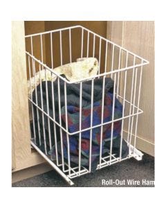 Knape & Vogt Steel Roll-Out Wire Hamper