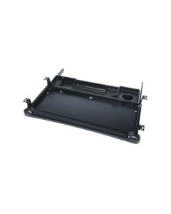 Knape & Vogt KD 1020 Steel Wide Keyboard Drawer, 75 lb Capacity, 25.8 in W x 10 in D Black