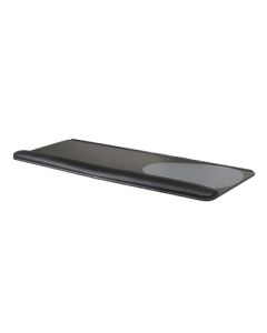 Knape & Vogt KV PC2524 Phenolic Keyboard and Mouse Platform, 25 in W x 10 in D x 1.2 in H, Black