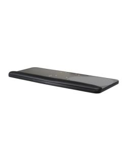 Knape & Vogt PB2524 Melamine Keyboard and Mouse Platform, 25.2 in W x 10-1/2 in D, Black
