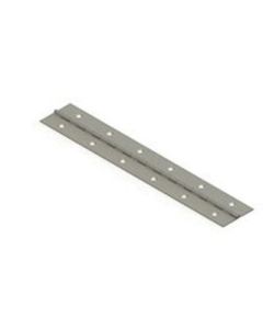Larsen & Shaw 1419E84SS Stainless Steel Standard Piano Hinge, 72 in H x 1-1/2 in W