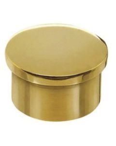 Lavi Industries 600 Brass Flush End Cap