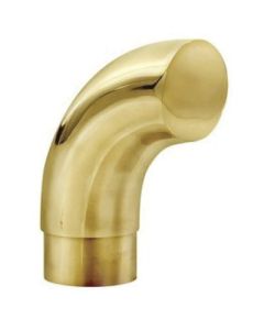 Lavi Industries 608 Brass Radius Wall Return