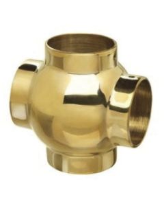 Lavi Industries 706 Brass Ball Cross