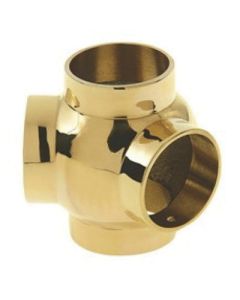 Lavi Industries 709 Brass 135 deg Ball Side Outlet Tee