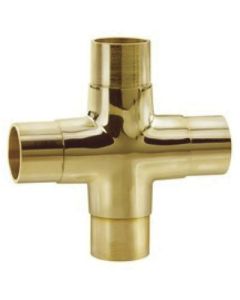 Lavi Industries 736 Brass 180 deg Flush Elbow