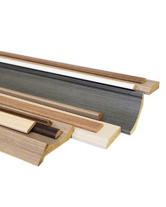 Wilsonart Lujo® 8228K Avondale Ash | 79 Ridgewood Finish | Light Shield Molding | 2-3/4"W x 5/8"H x 96"L