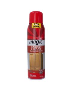 Magic 3063 Cabinet Wood Cleaner, 17 oz Aerosol Can Container, White, Cherry Odor/Scent