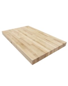 Michigan Maple Block Durakryl 102™ Maple Square Edge Butcher Block Table/Island Top