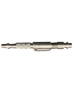 Milton S-115 Aluminum M-Style Adjustable Pocket Blow Gun, 1/4 in Air Inlet, 15.9 cfm at 100 psi Air