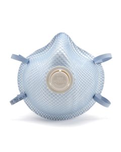 Moldex 2300 Dura-Mesh® Particulate Respirator with Exhale Valve, Large, Medium, N95 Filter Class, Elastic Strap, White