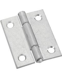 National Hardware Zinc-Plated Steel Narrow Utility Hinge