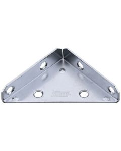 National Hardware N337-717 Steel Triangle Corner Brace, 3 in L x 3 in W, Zinc-Plated