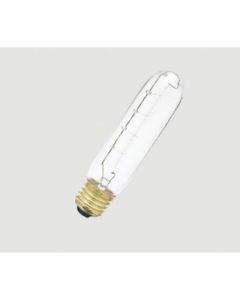 National Lighting 25T10 T-10 Incandescent Bulb, 120 V, 25 W, Medium