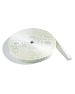 New Haven NH543-1 Tie Webbing, 150 ft L x 1 in W, Polyester, White