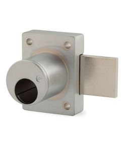 Olympus Lock 700LCA 26D Die-Cast Zinc Schlage Less Cylinder Deadbolt Door Lock, Satin Chrome