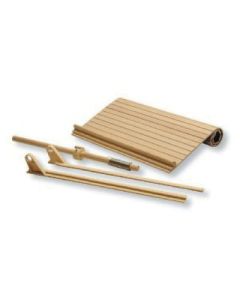 Omega National Products Solid Wood SW-30 Style Tambour Door Kit with ST-2 Track System