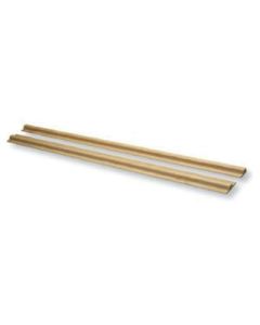 Omega National Products Solid Wood Stemware Molding | T-Shaped | 62" L x 3" W x 3/4" H