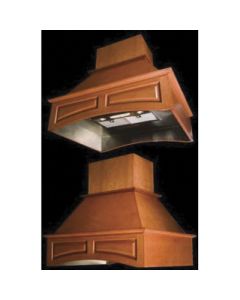 Omega National Products Signature Wood Arched Island Range Hood