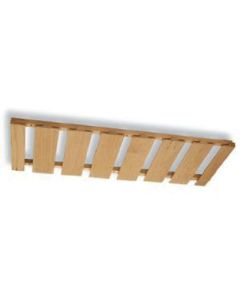 Omega National Products Solid Wood Stemware Rack | 8-Row | 36" L x 12" W