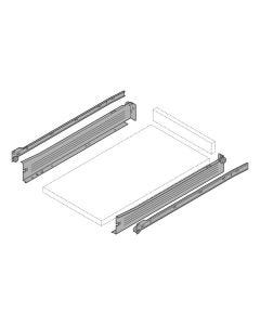 Blum METABOX 320N Quick Fix Drawer System | 3/4 Ext, 100lb | White