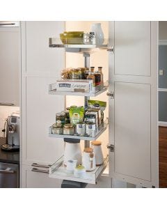 Kessebohmer Clever Storage ARENA Select 4-Shelf Set