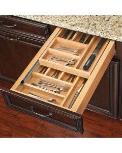 Rev-A-Shelf 4WTCD Wood 2-Tier Combination Drawer