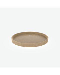 Rev-A-Shelf LD-4BW Lazy Daisy Banded Wood Collection Drilled Kidney-Shaped Lazy Susan Shelf