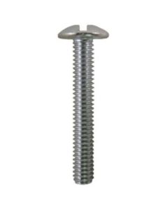 Quickscrews Truss Head Phillips/Slotted Drive Thread Steel Machine Screw