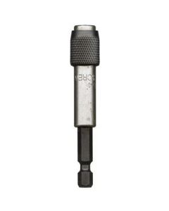 Quickscrews 11793B Quick Release Magnetic Bit Holder, 1/4 in Drive, Hex Shank, 2-3/8 in L, 25/Pack