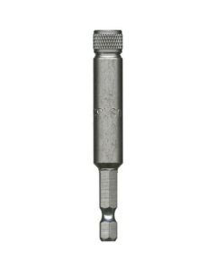 Quickscrews 13282B Magnetic Bit Holder with Cap, 1/4 in Drive, Hex Shank, 2-7/8 in L, 25/Pack