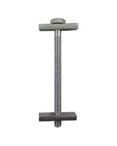 Quickscrews 322 Steel Draw Bolt, 1/4-20 Thread, Zinc-Plated